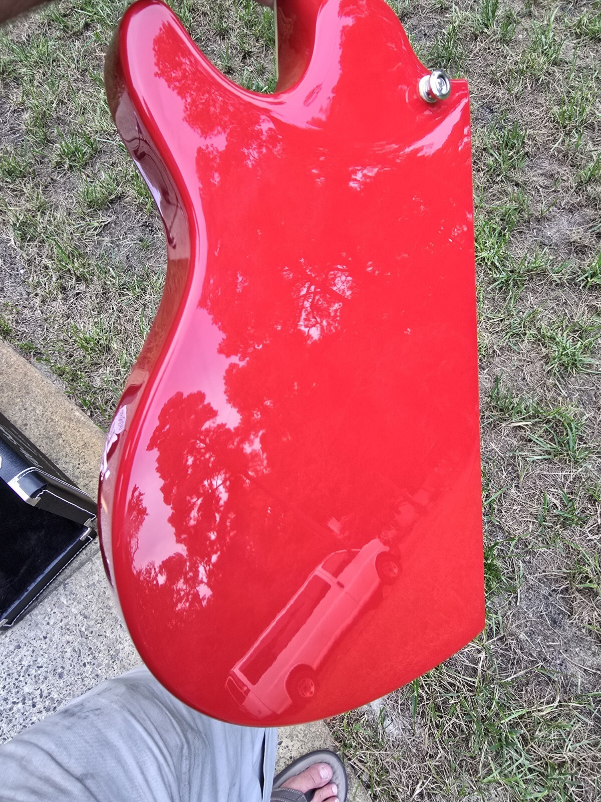 Eastwood PETE SHELLEY Autographed Numbered Buzzcocks STARWAY Guitar W CASE CANDY