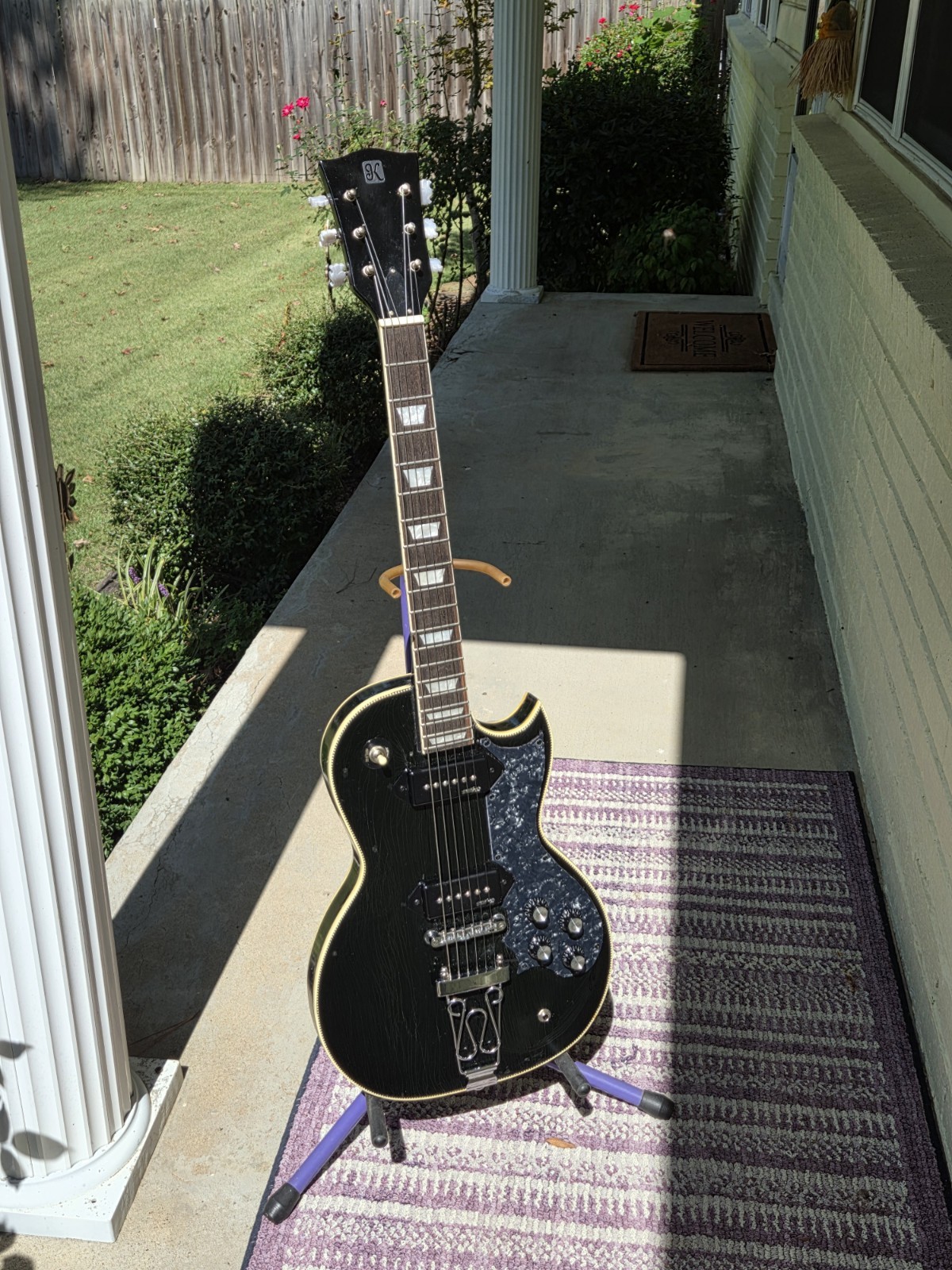 Kay 60’s Thinline Electric Guitar Body W/ New Neck, Wiring, Pickups Bridge Guard