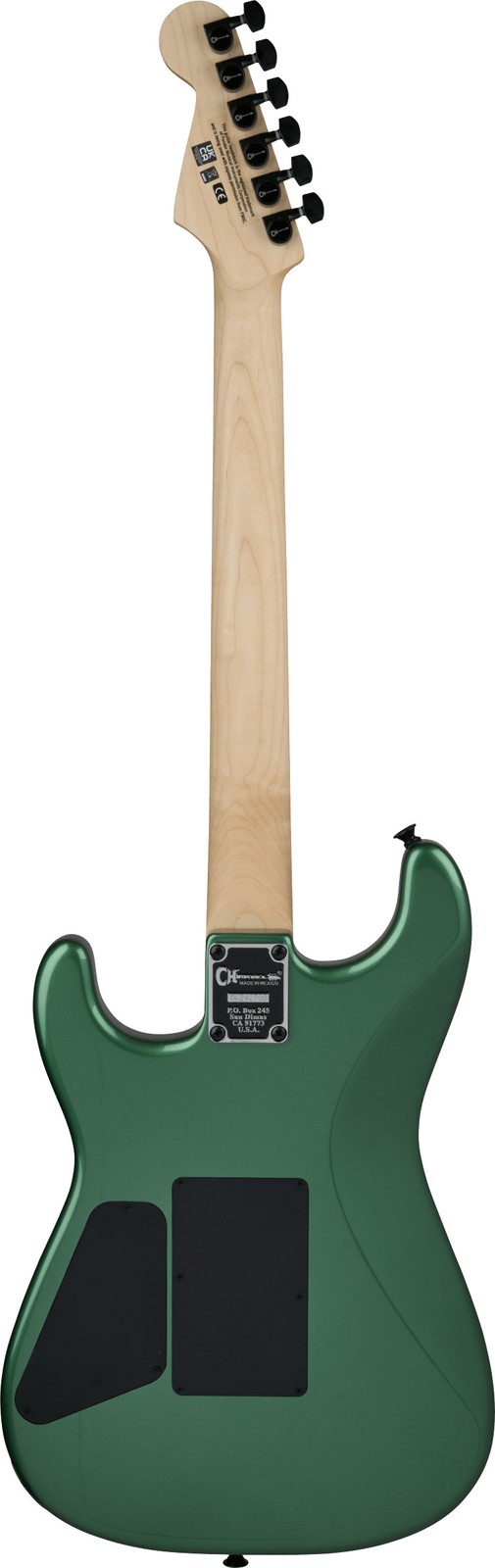 Charvel Pro-Mod San Dimas Style 1 HH FR Electric Guitar, Maple F/B, Pelham Green