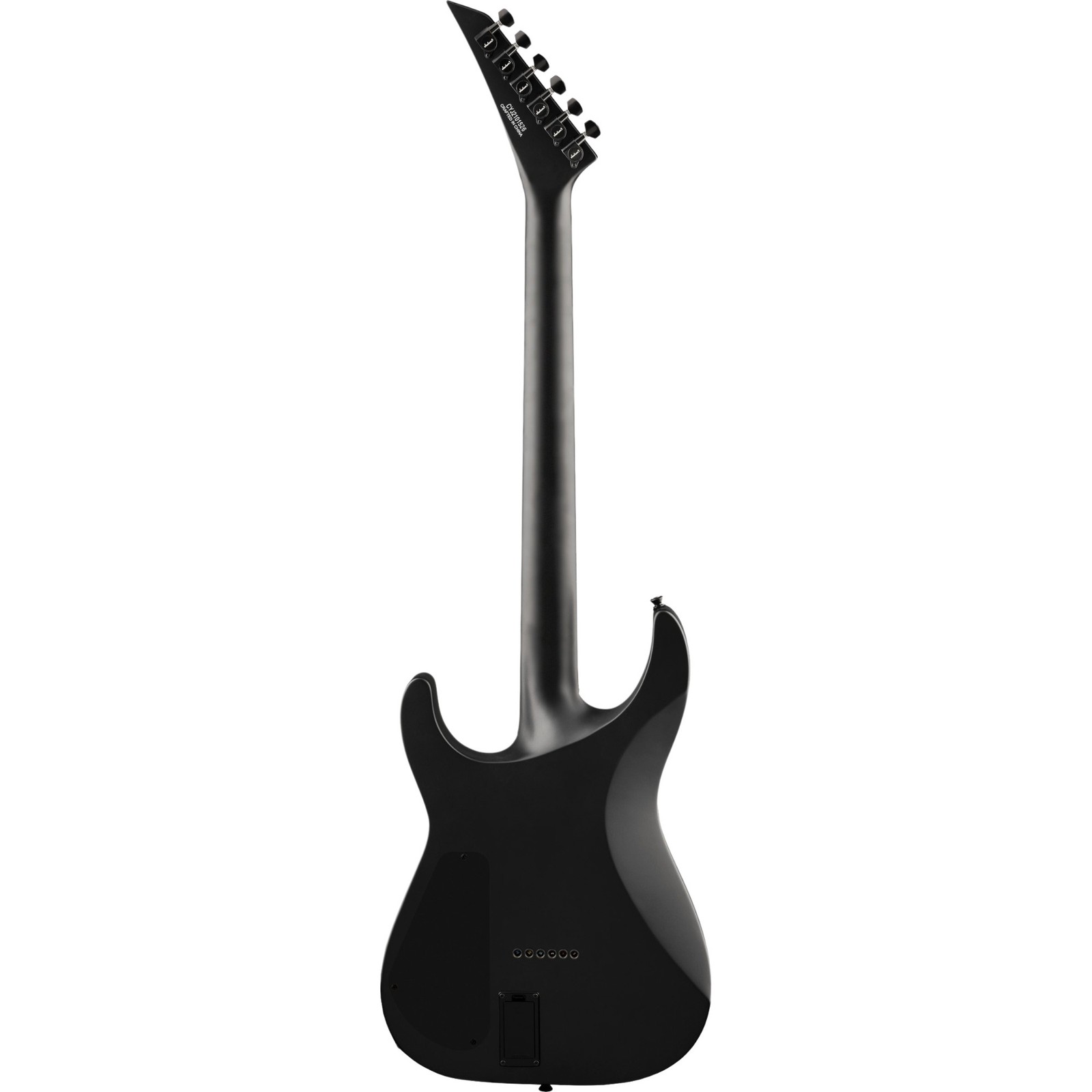 Jackson Soloist SLA6 DX Arch Top Baritone Electric Guitar, Satin Black