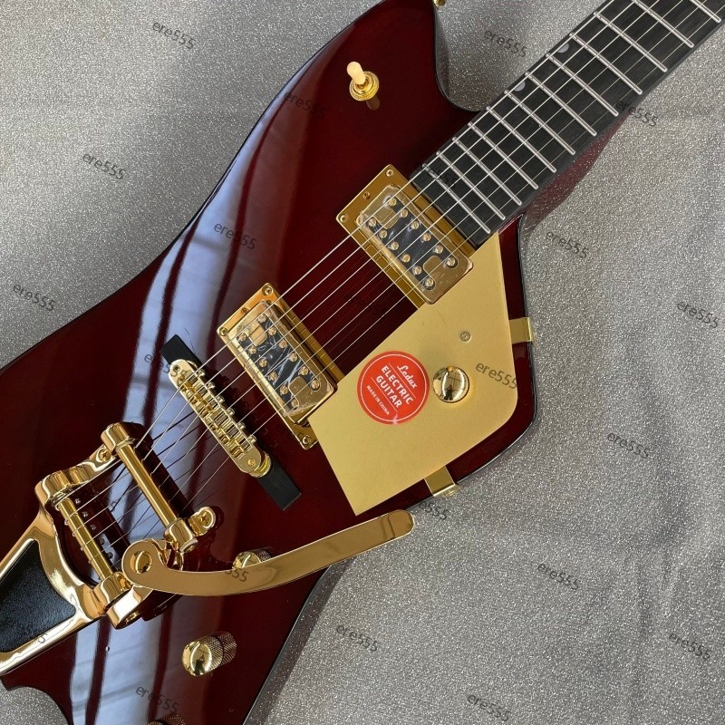 Thunderbird BILLY BO Wine Red Solid Electric Guitar Factory Rosewood Fretboard