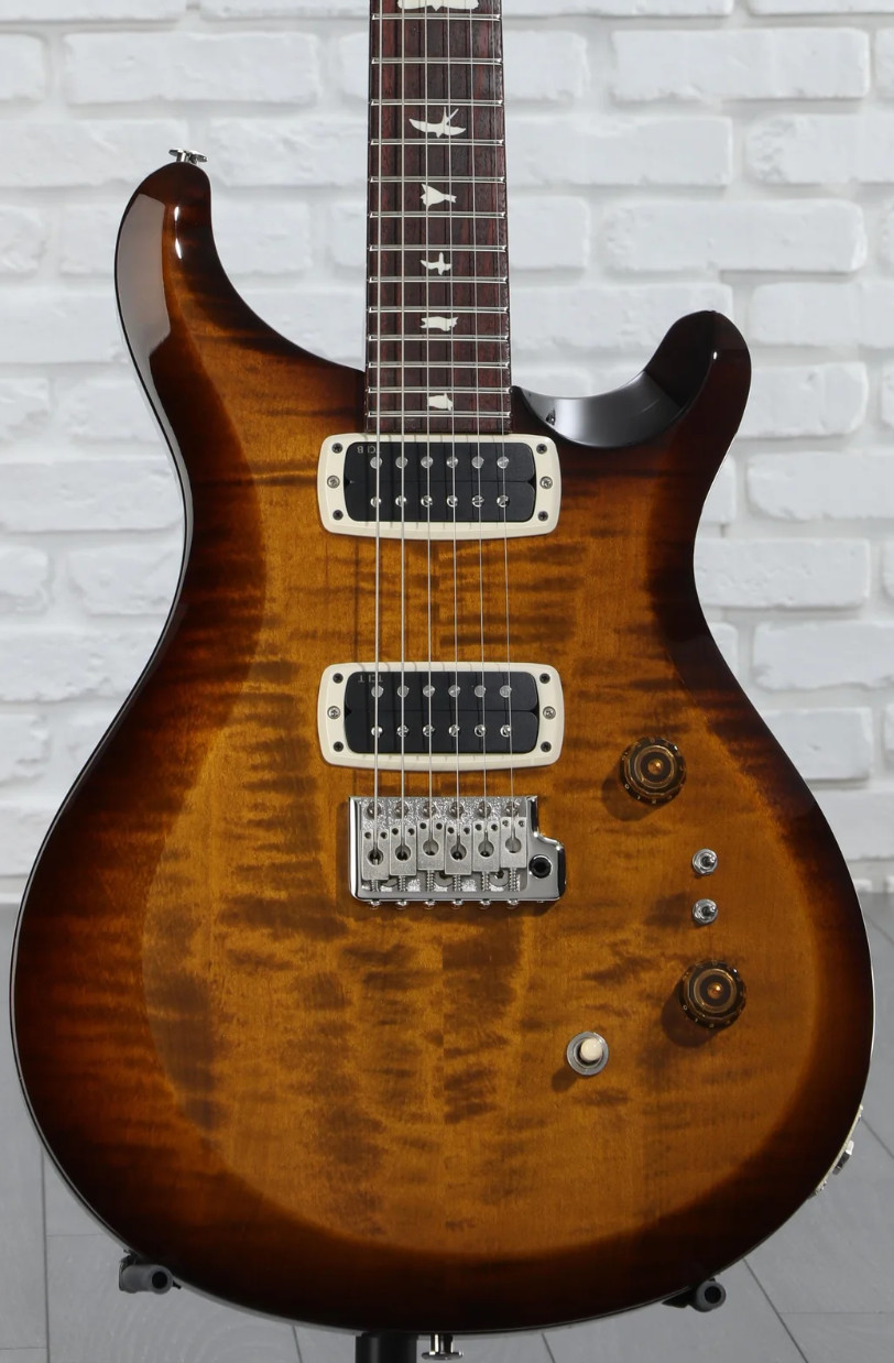 PRS S2 Custom 24-08 Electric Guitar – Black Amber