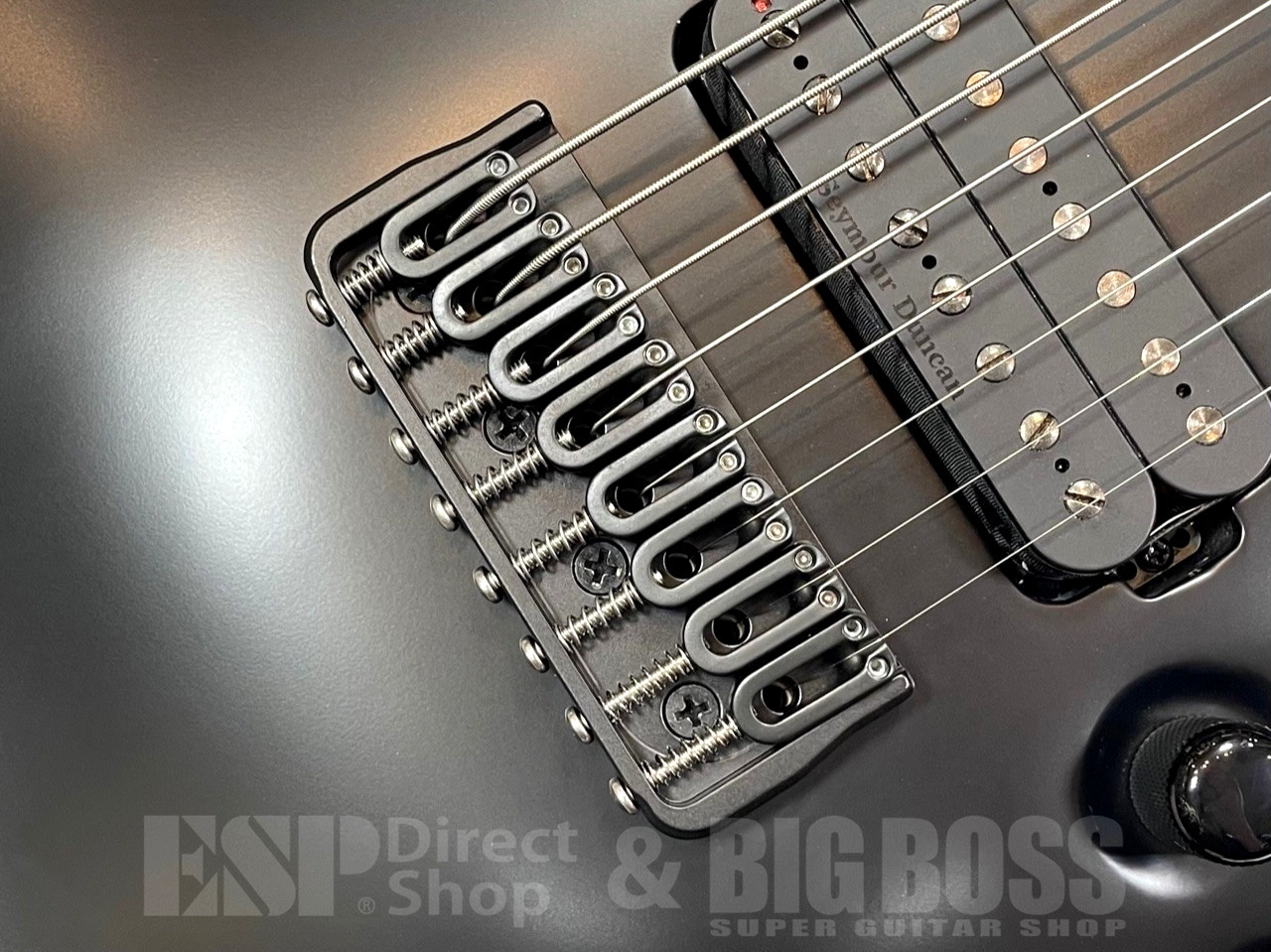 EDWARDS E-HORIZON-8 FX Black Satin Electric Guitar From Japan
