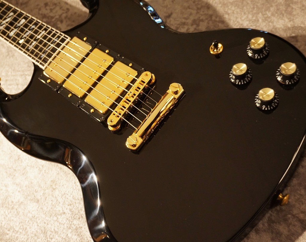 Gibson Exclusive Model SG Modern Supreme 3Pick Up Ebony #212840031 #GG1zv