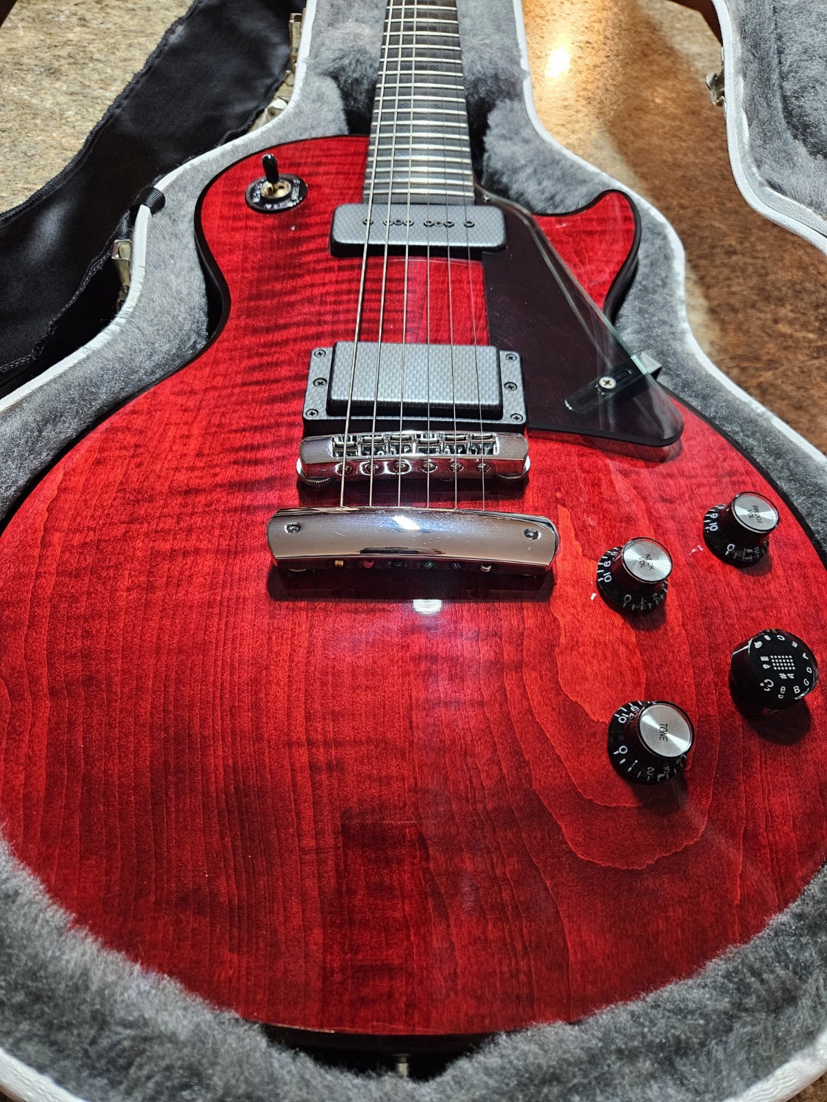 2008 Gibson Les Paul Dark Fire Electric Guitar