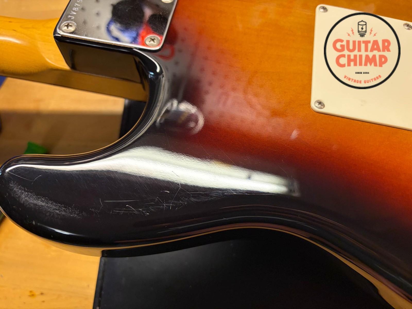 1984 Fender MIJ Japan ST62-65 ’62 Stratocaster JV Serial Sunburst Fender HSC