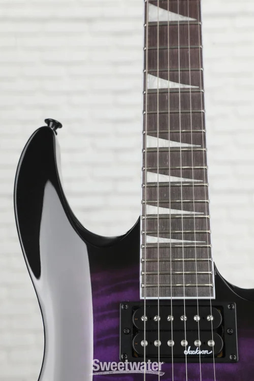 Jackson Dinky Arch Top JS32Q DKA – Transparent Purple Burst