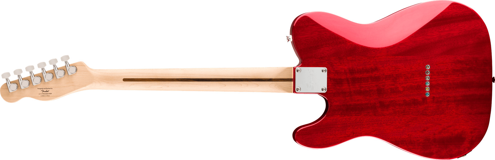 Squier Affinity Telecaster FMT SH Crimson Red Transparent