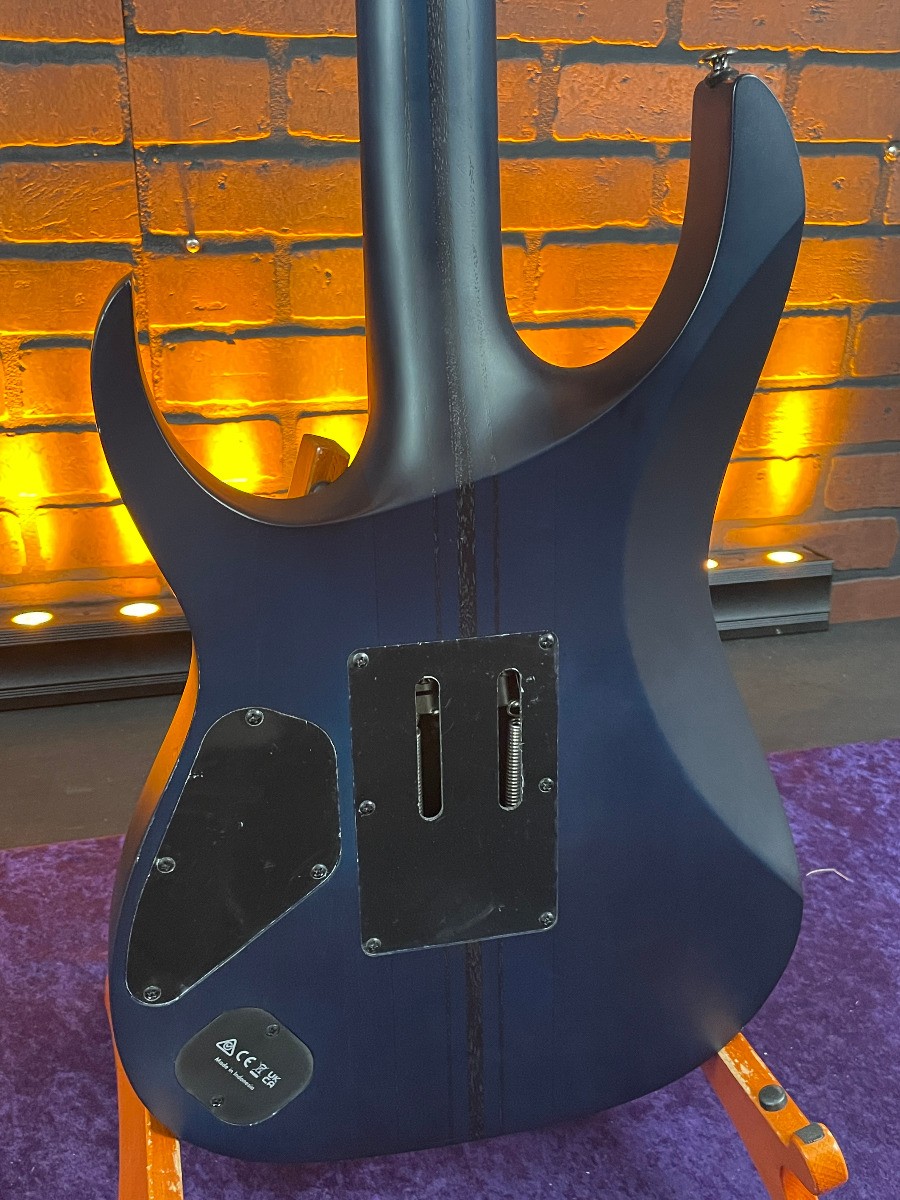 2023 Ibanez Premium RGT1270PB Guitar – Cosmic Blue Starburst Flat Electric Gu…