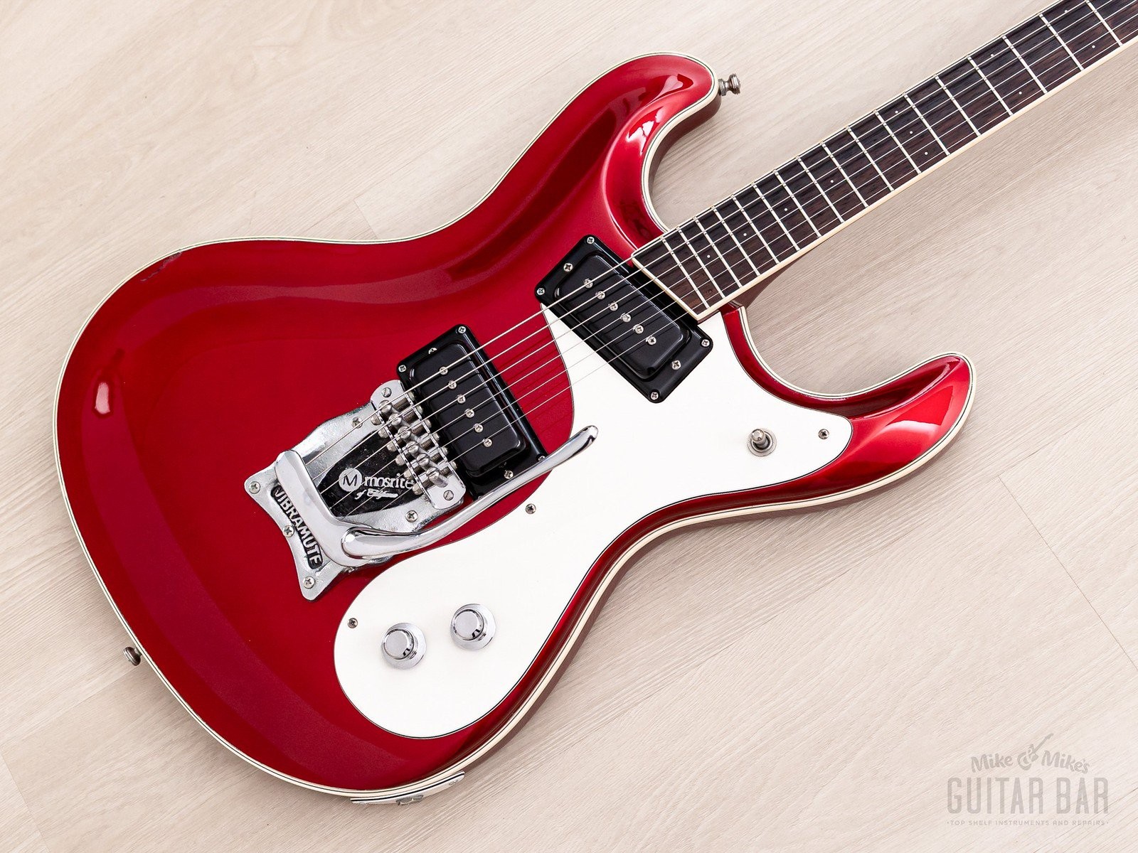 2007 Mosrite USA Ventures Model American Standard Mark I 1963 Sidejack w/ Case