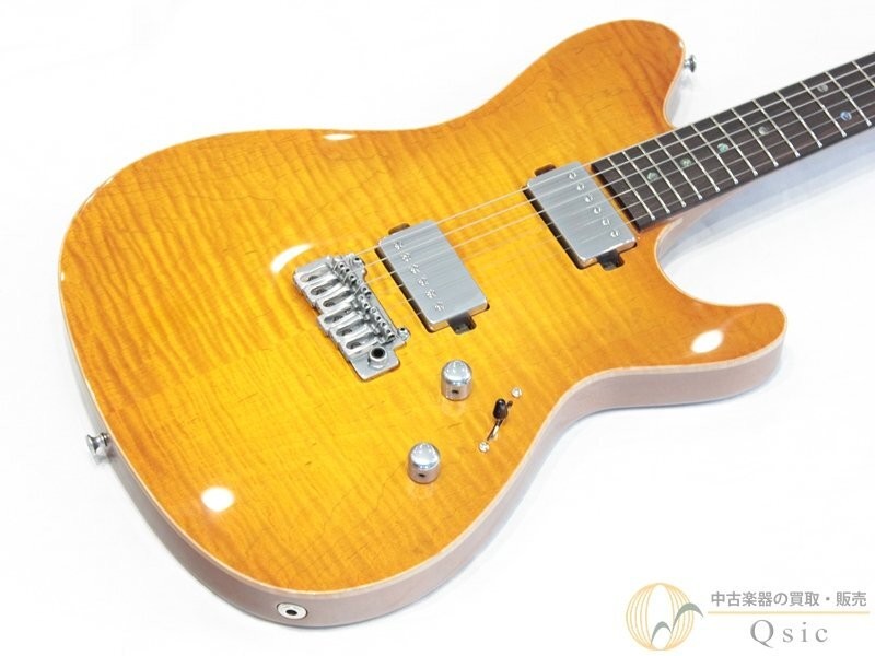 Electric Guitar Sugi DS496S IR ECM Curly Maple Top S/N S250144 Made in Japan