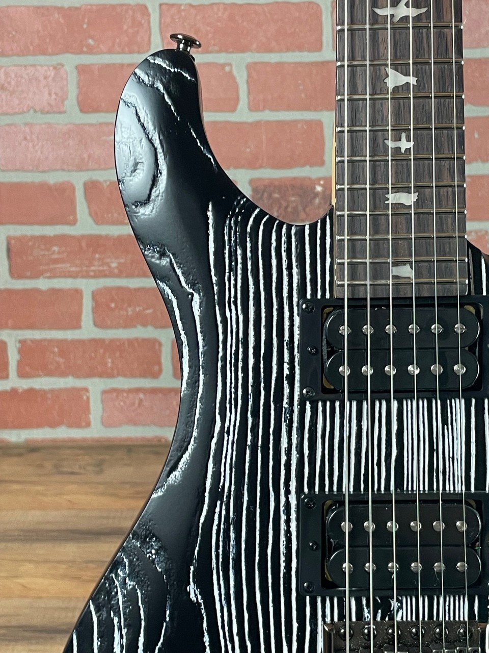 PRS SE Swamp Ash CE 24 Sandblasted Electric Guitar – Sandblasted White