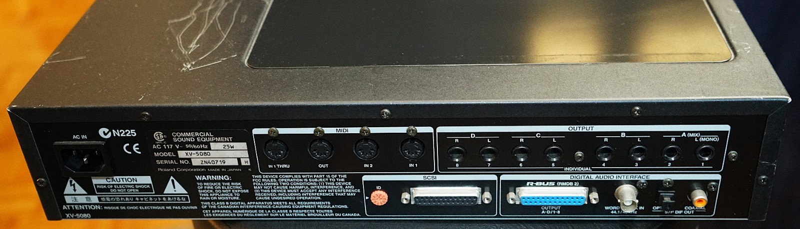 Roland XV-5080 w/2 Expansion Boards 128 Voic (NOTE: Buy on Reverb or Sweetwater)