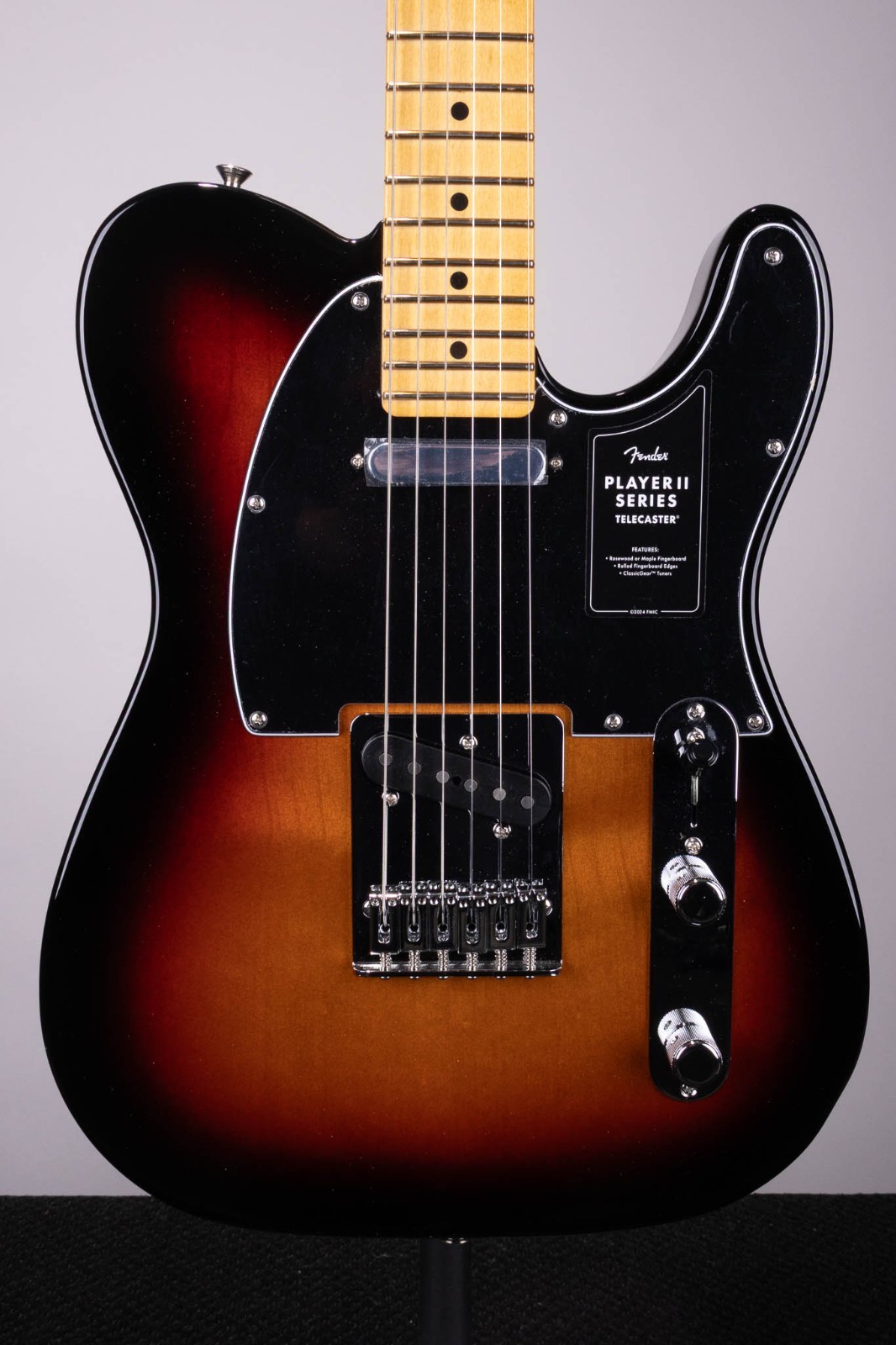 Fender Player II Telecaster – 3-Color Sunburst with Maple Fingerboard