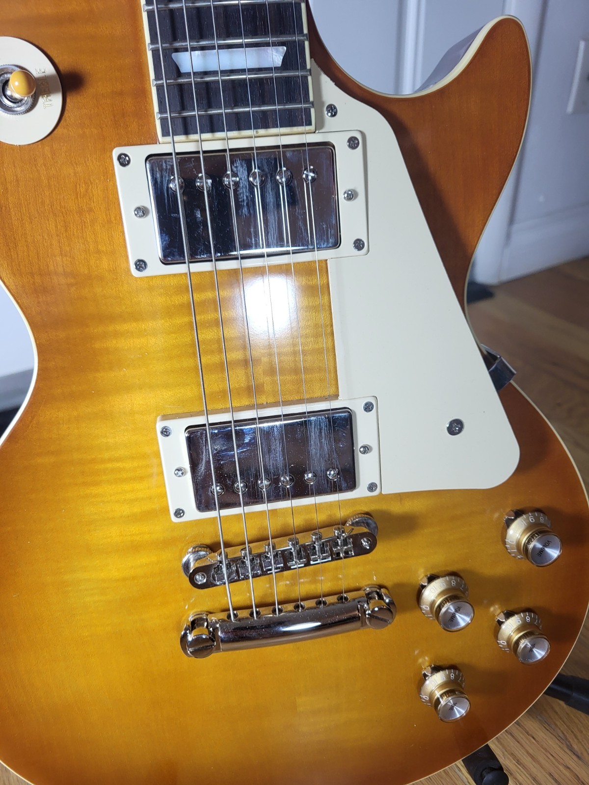 Epiphone Inspired by Gibson 1960 Les Paul Standard Reissue, Iced Tea Burst HSC