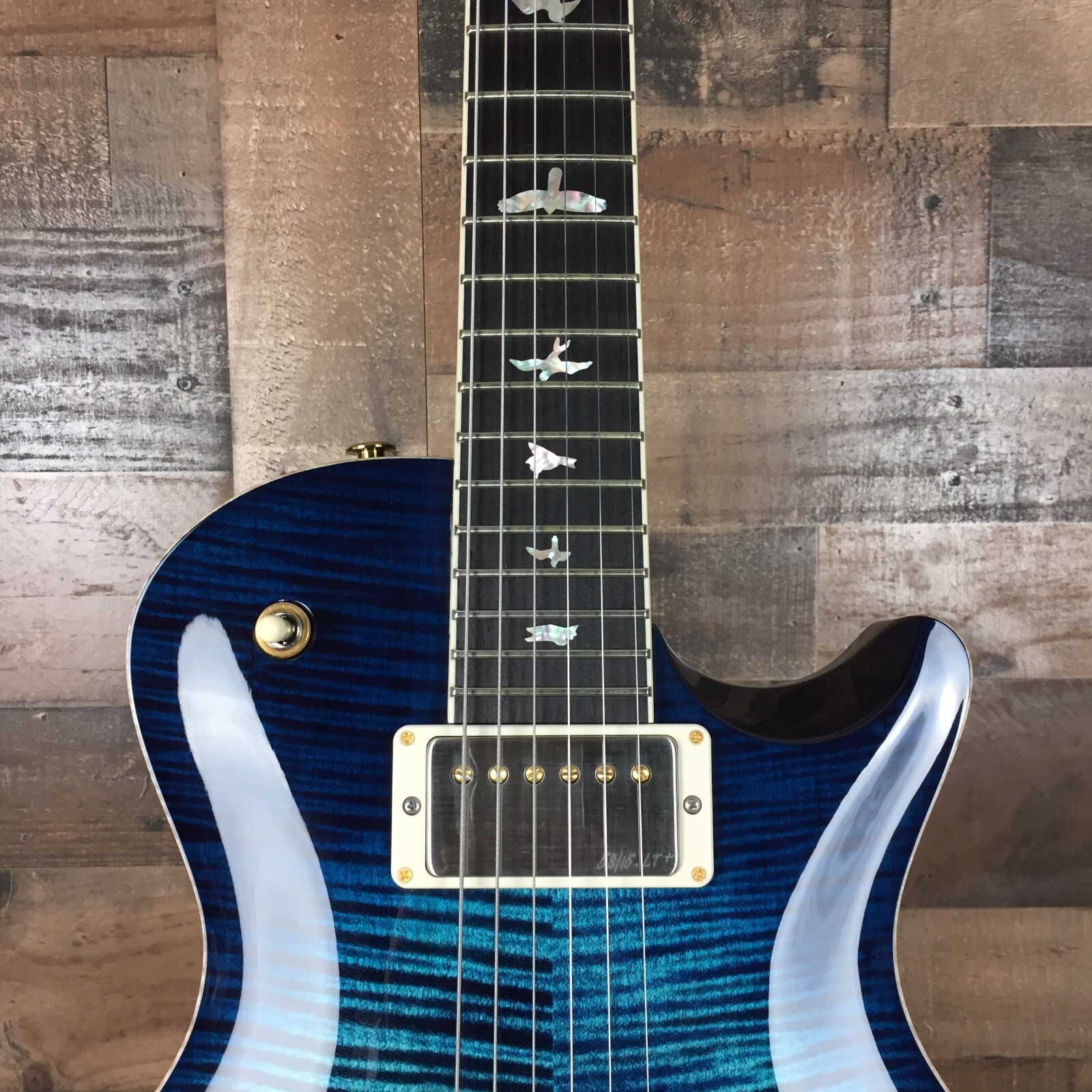 PRS McCarty Singlecut 594, 10 Top, Cobalt Blue Hybrid Package, #223