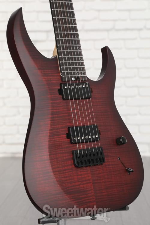Schecter Sunset-7 Extreme 7-string Baritone Electric Guitar – Scarlet Burst