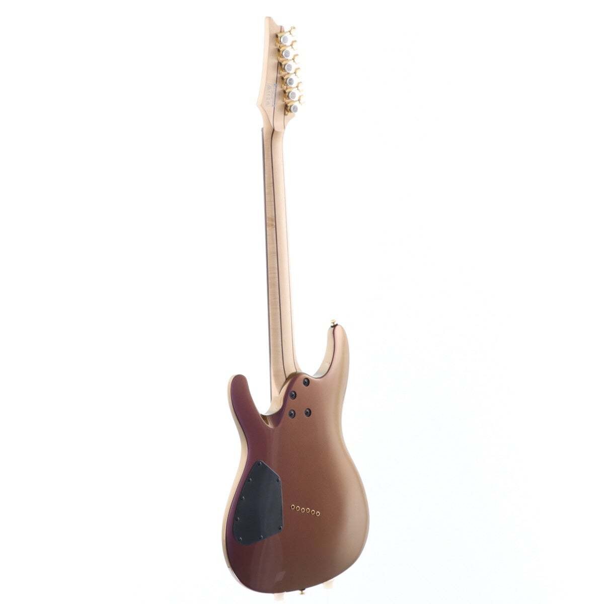 Ibanez S Axe Design Lab SML721 Rose Gold Chameleon Electric Guitar #BE14213