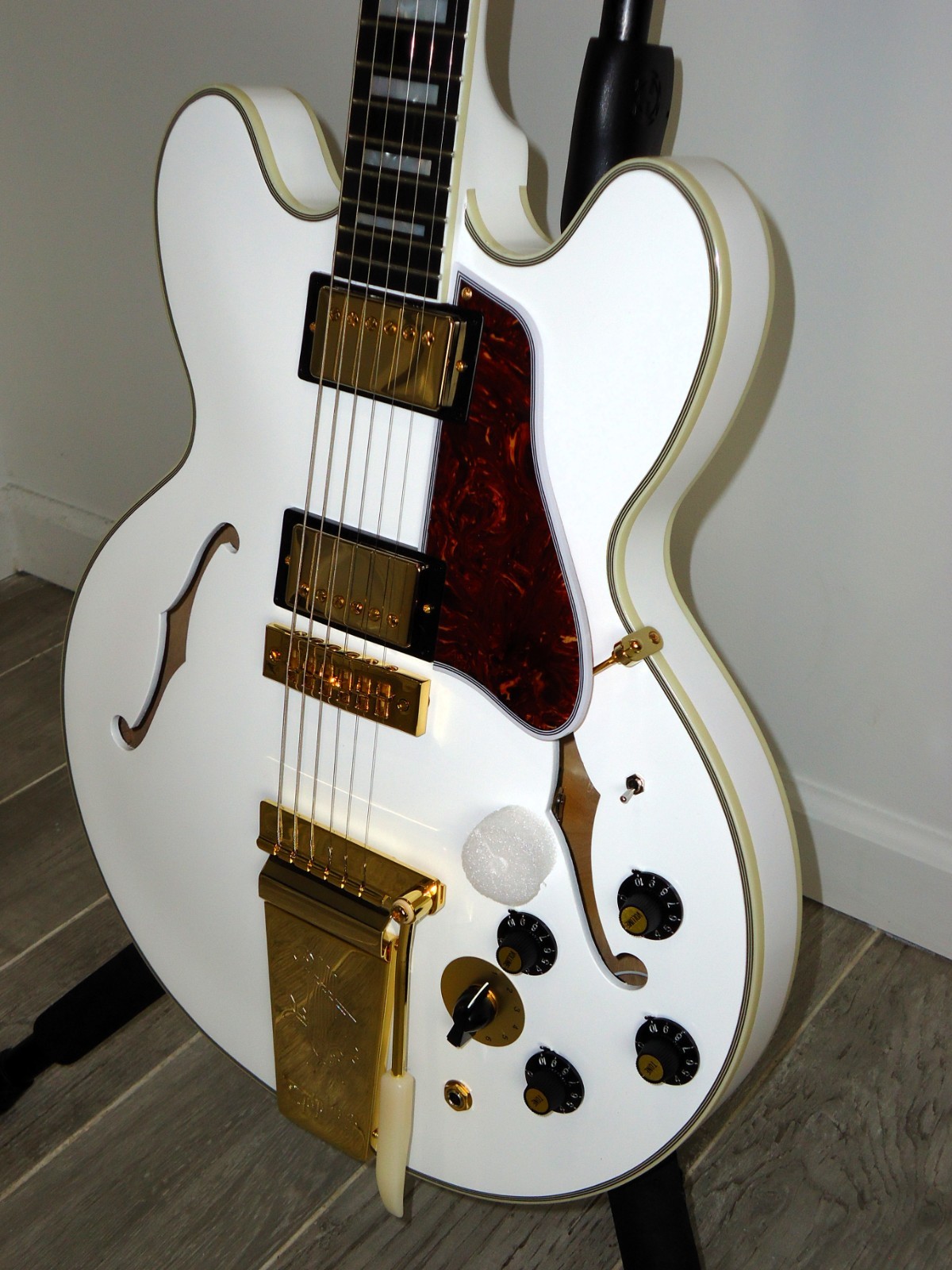 2026 Epiphone Alex Lifeson 1976 ES-355 “Whitey” Re-Issue Electric Guitar RUSH