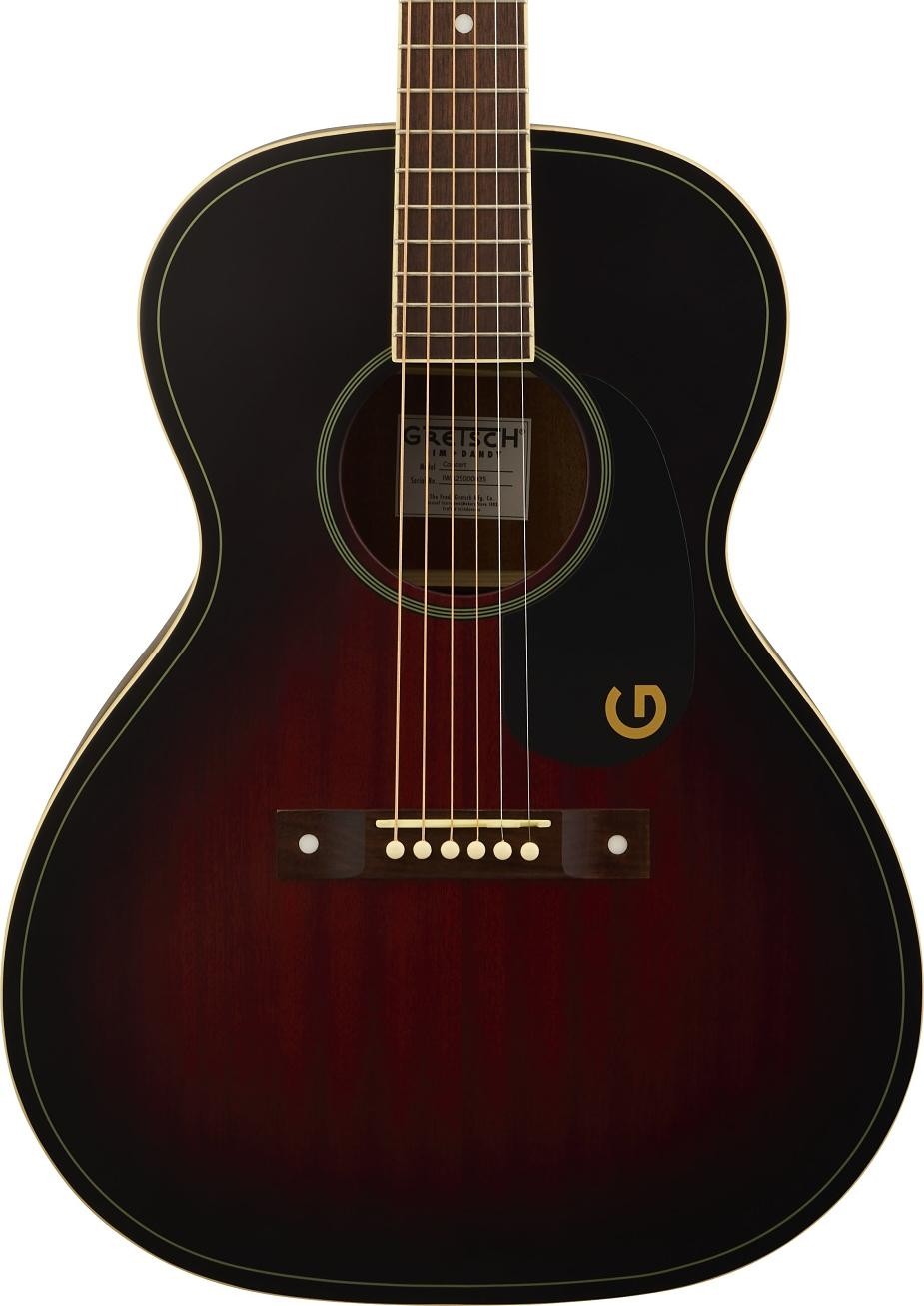 Gretsch Jim Dandy Concert Acoustic Guitar – Deep Cherry Burst