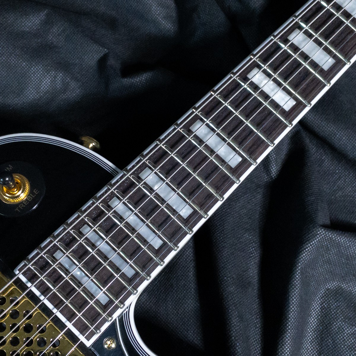 GrassRoots G-LPC-MINI Black Les Paul type Electric Guitar New From Japan