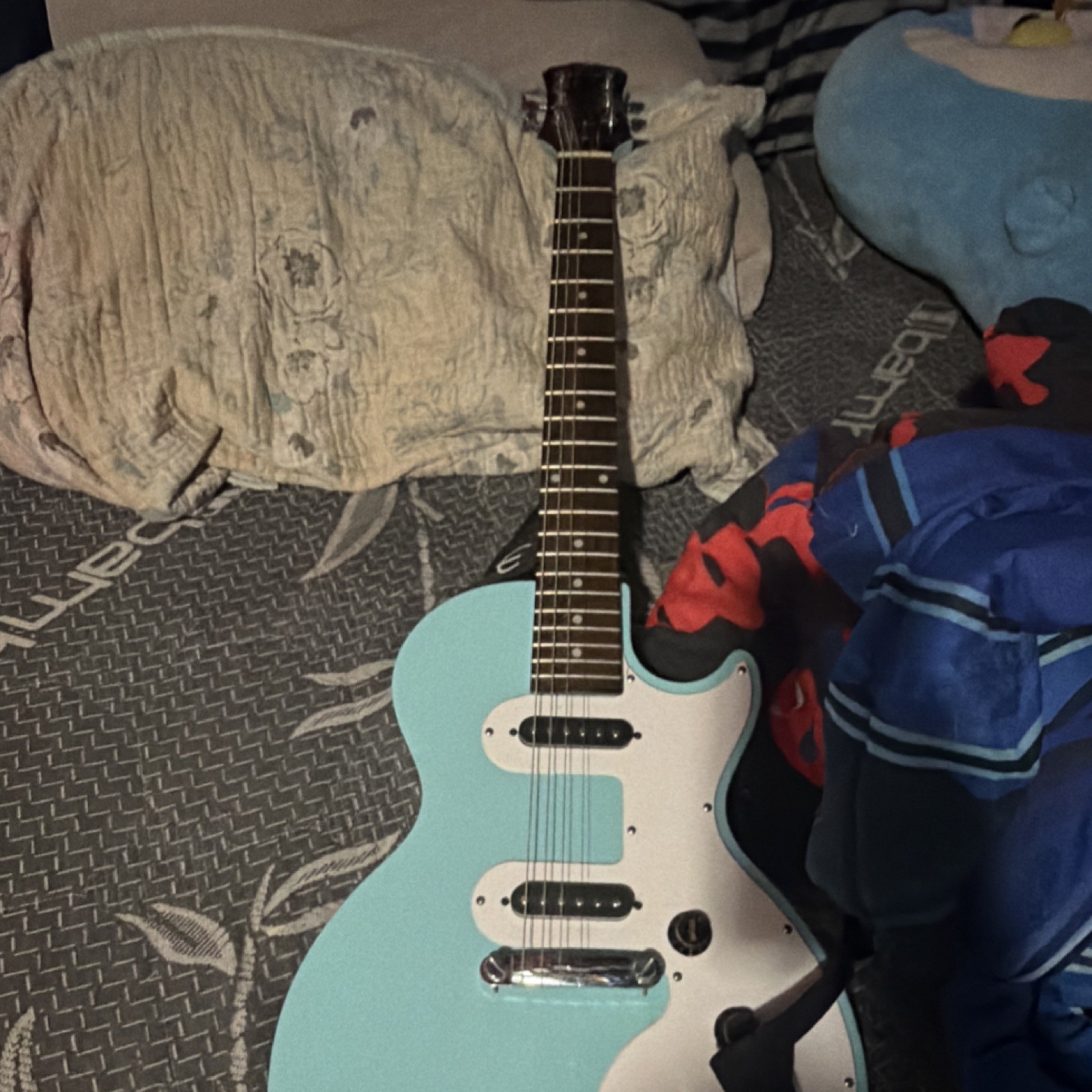 Epiphone Les Paul SL Electric Guitar Blue Solid Body 6 String Right-Handed