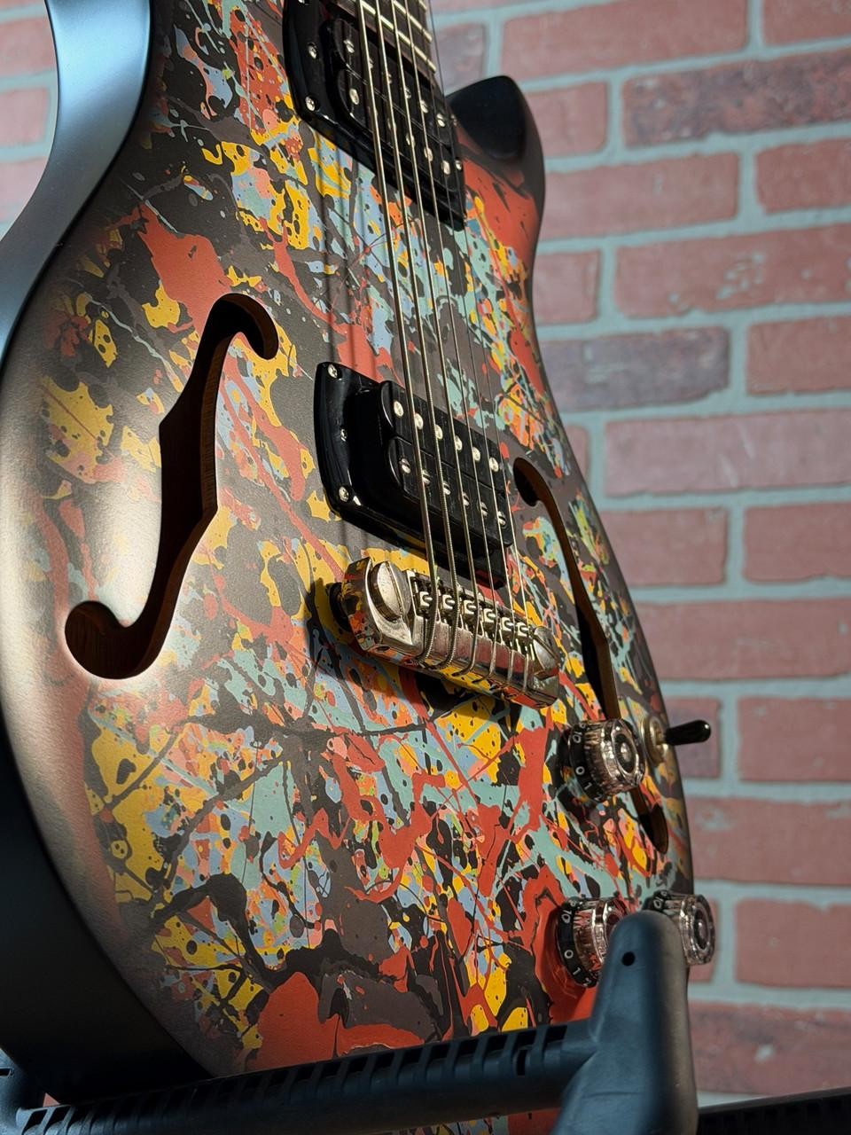PRS SE Ed Sheeran Hollowbody I Piezo Baritone Electric Guitar – Cosmic Splash
