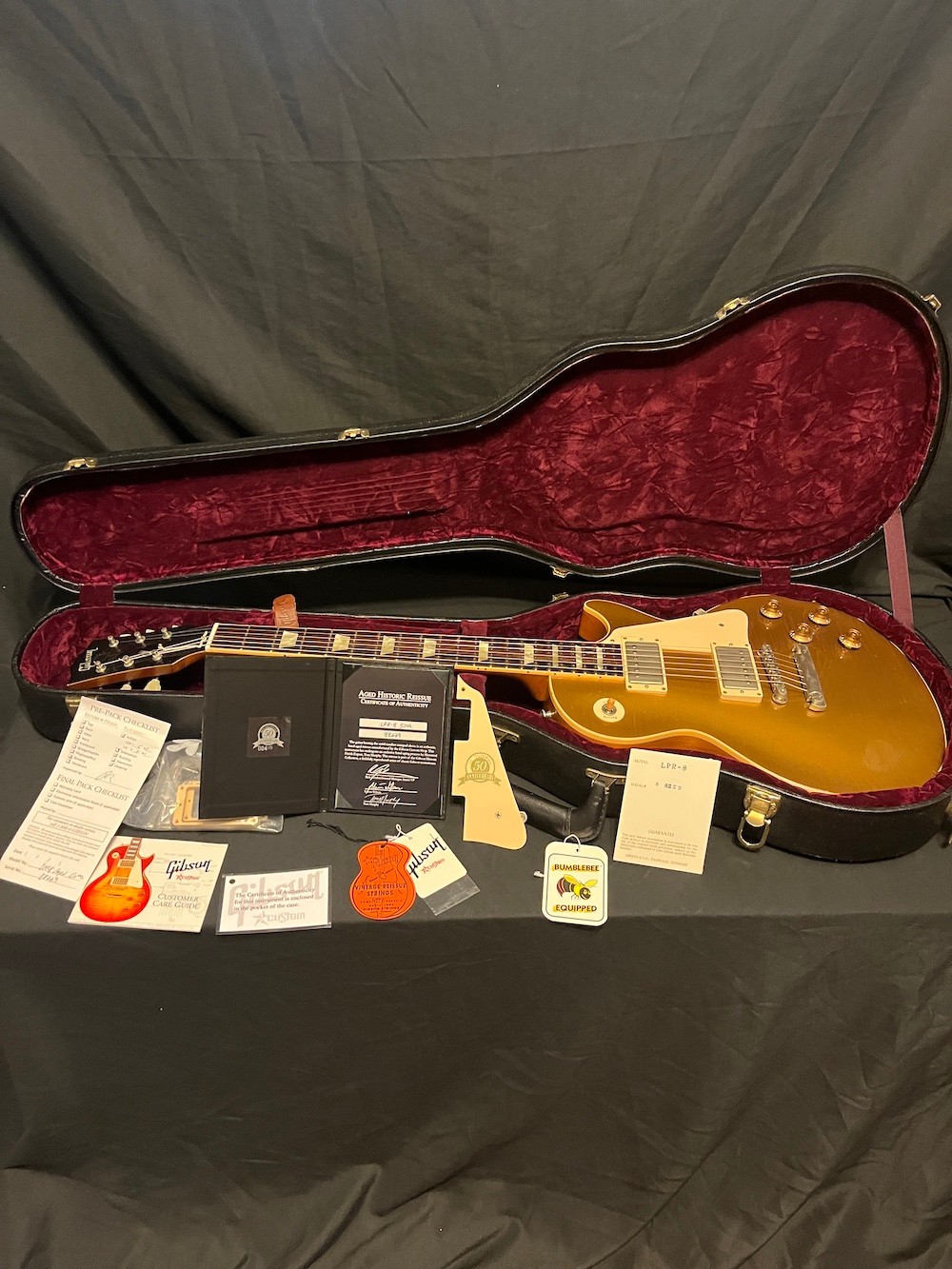 2008 Gibson Custom Shop 50th Anniversary ’58 Les Paul Standard Tom Murphy Aged