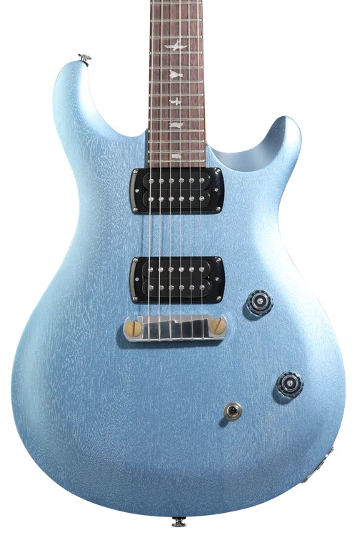 PRS SE CE24 Standard Satin Stoptail Electric Guitar – Ice Blue Metallic