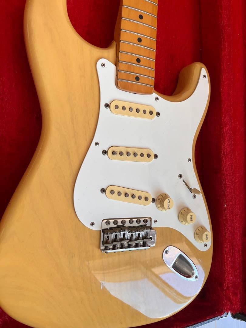 Fender ST57 1994-95 US Blonde Stratocaster Guitar, Original Pickups, Used