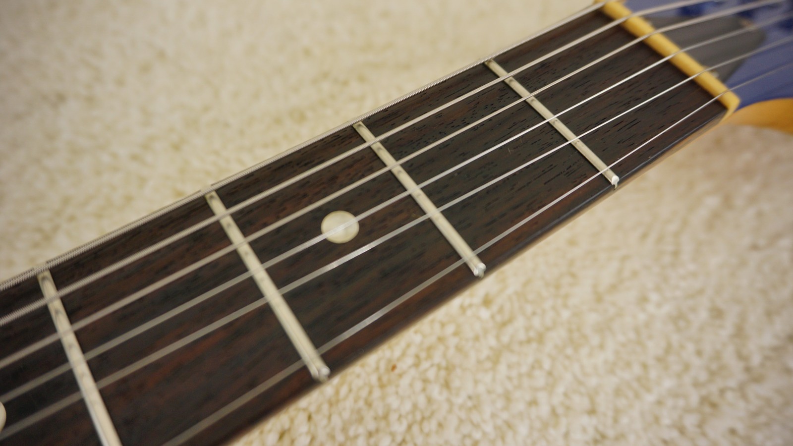 Aria Pro II MA Series Metallic Blue HSS Electric Guitar