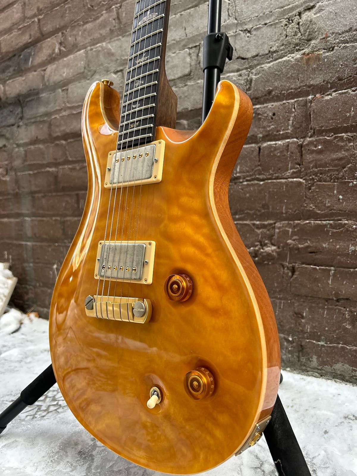 PRS McCarty Special Edition – Ten Top Quilt – Santana Yellow – BrazilianRosewood