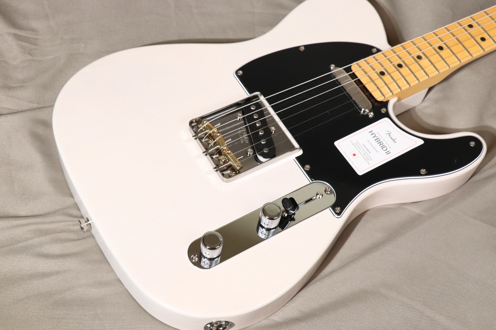 Fender Made in Japan Hybrid II Telecaster Maple US Blonde Electric Guitar Music