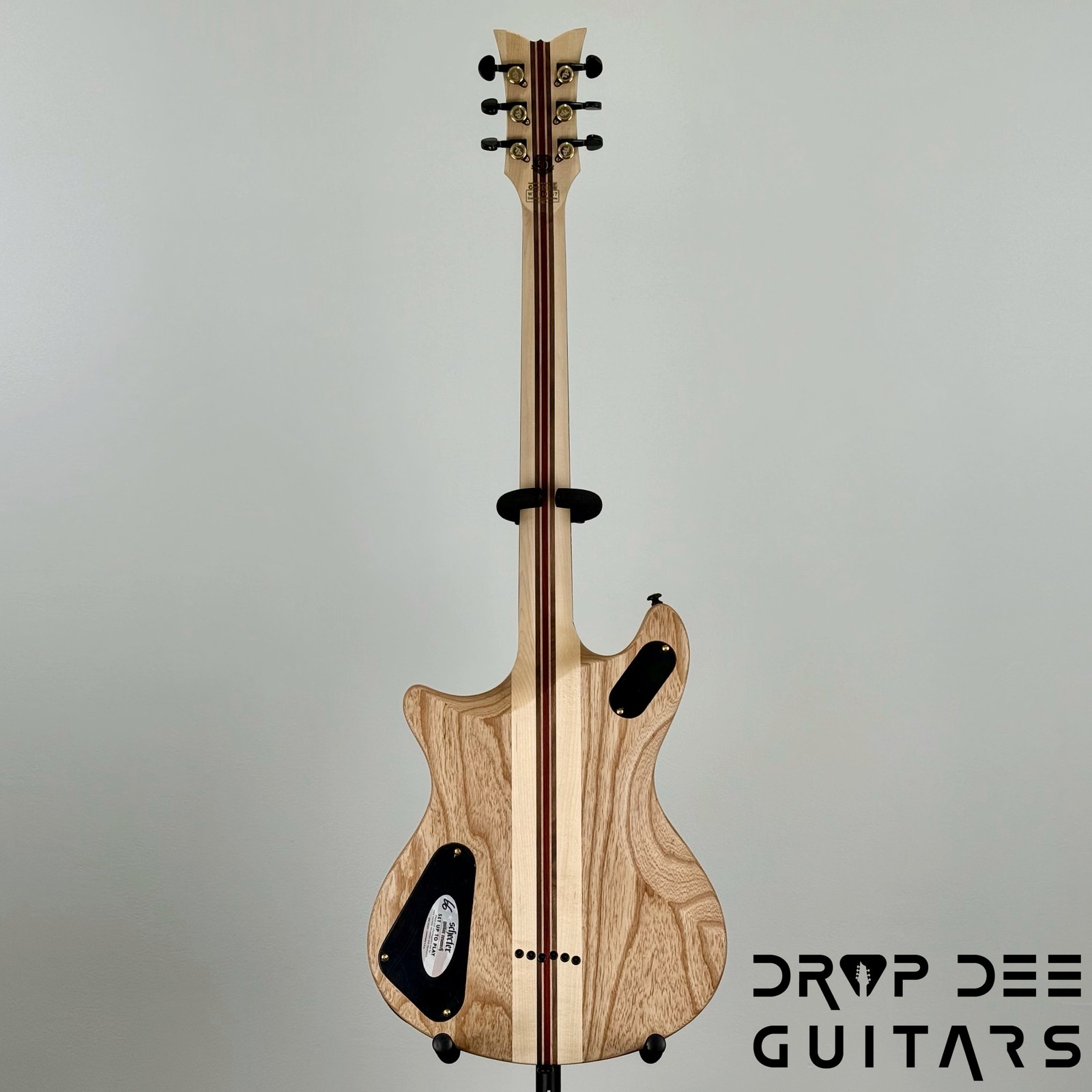 Schecter Diamond Series 50th Anniversary Tempest Electric Guitar – 50th Gold