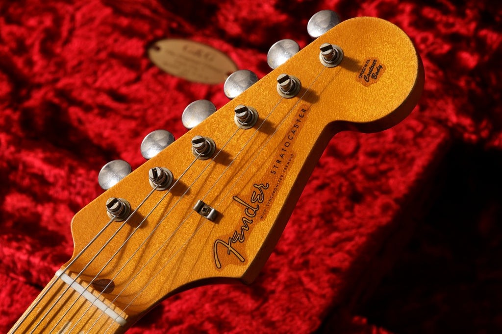 Fender CS MB 1957 Stratocaster Heavy Relic Violin Burst by Todd Krause [R111286]