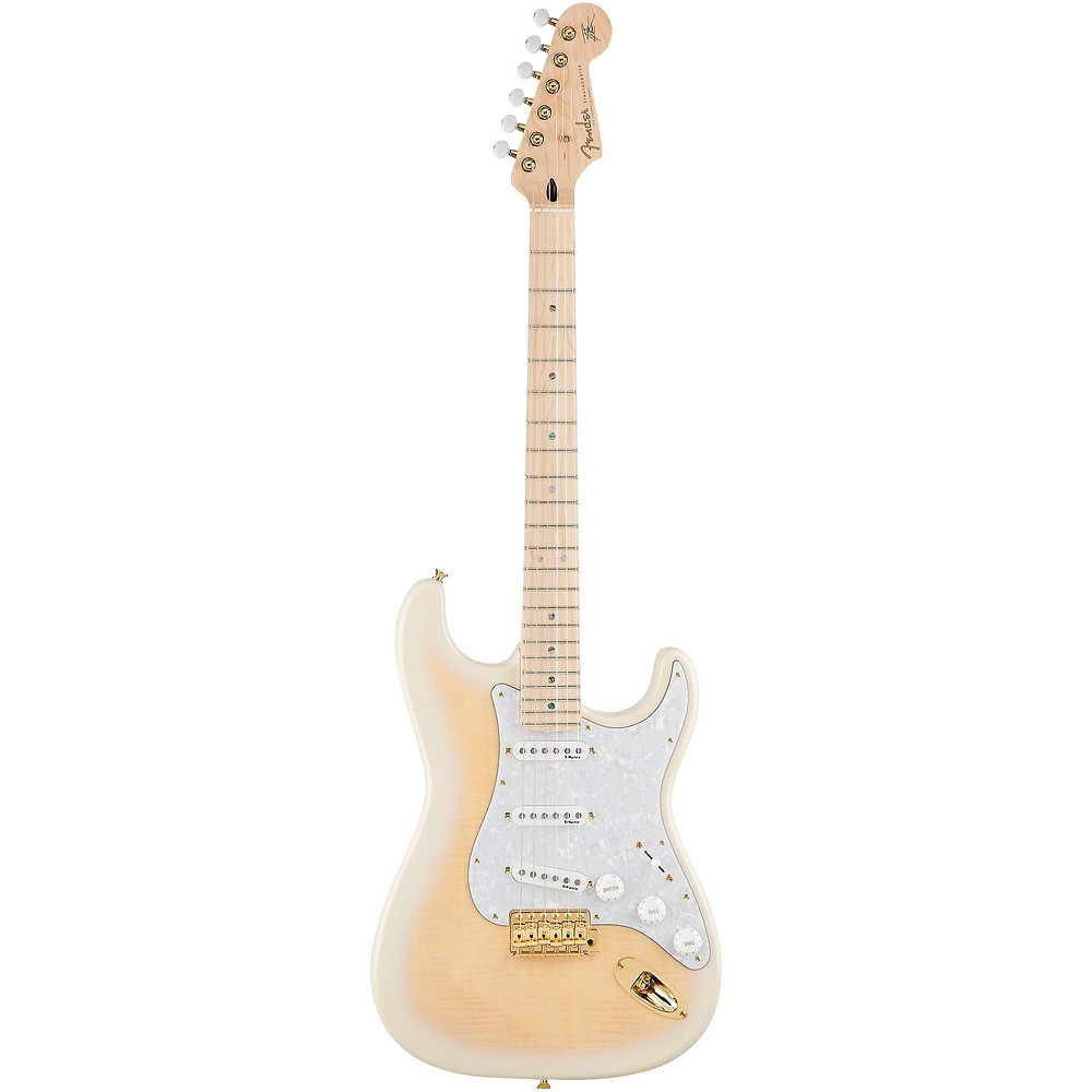 Fender Richie Kotzen Stratocaster Electric Guitar Seethrough White Burst