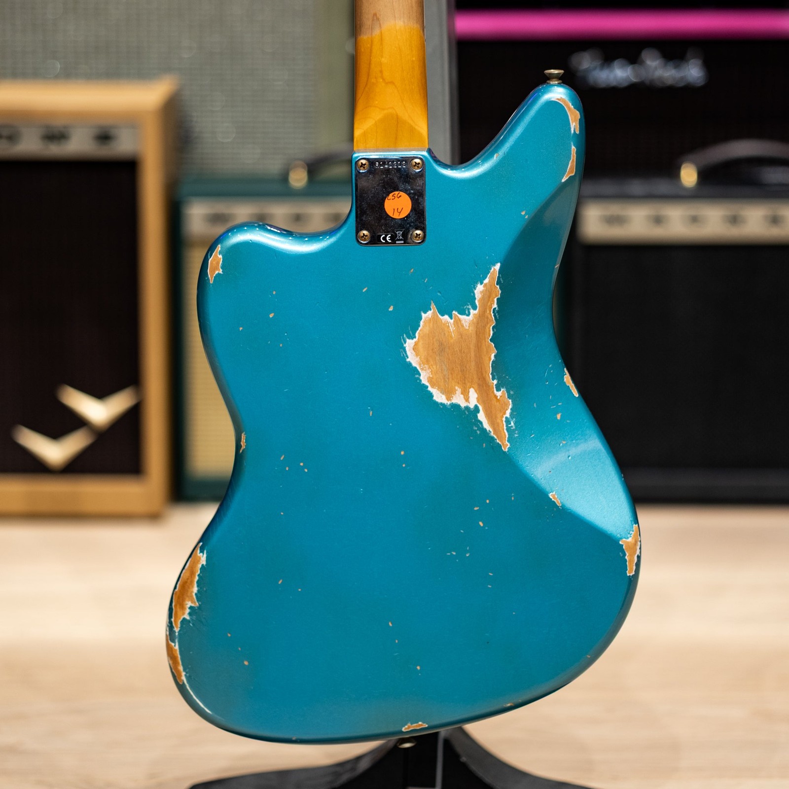 Fender Custom Shop 1965 Jaguar Heavy Relic – Faded Ocean Turquoise