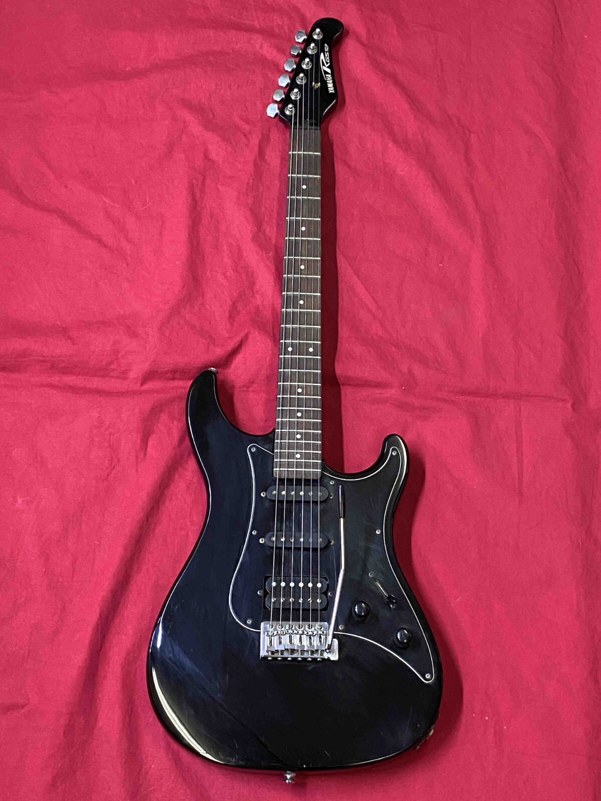 YAMAHA RGS112P Black ST Type 1990’s Electric Guitar