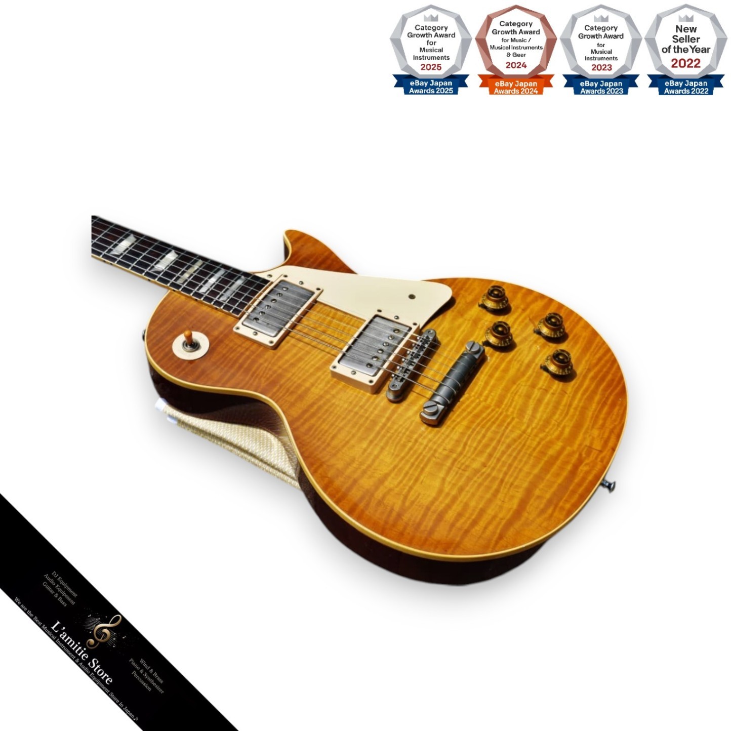 Gibson Historic Makeovers 1959 Les Paul Standard Reissue Jacaranda Neck Light 3