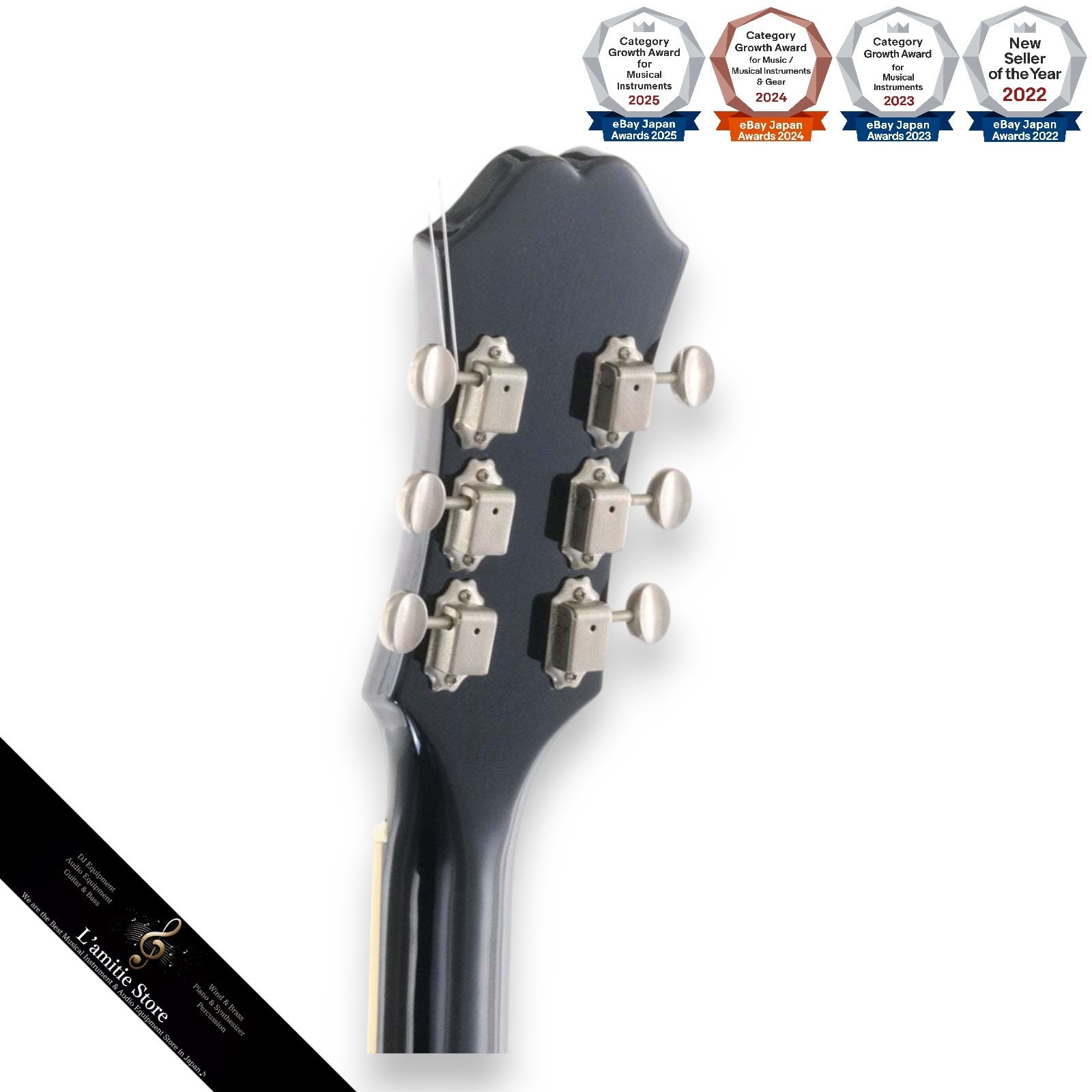 Epiphone Casino Vintage Sunburst Hollow Body Electric Guitar P90