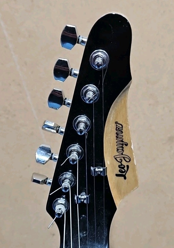 Leo Jaymz HSS Stratocaster-Style Electric Guitar with Case