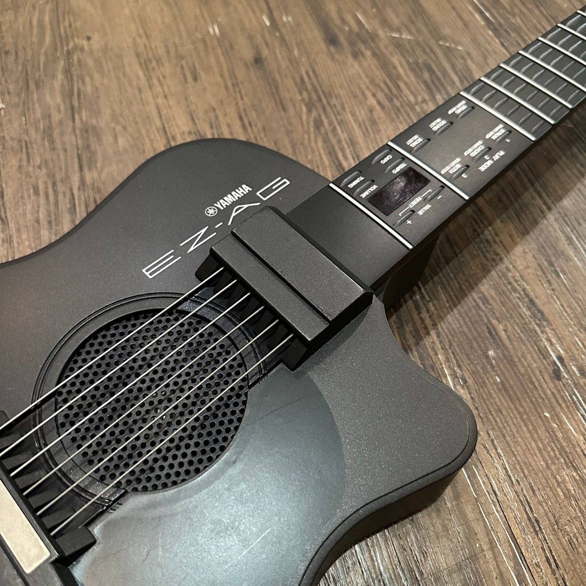 Yamaha EZ-AG Electric Guitar with MIDI,Adapter Black Used Shipping From Japan