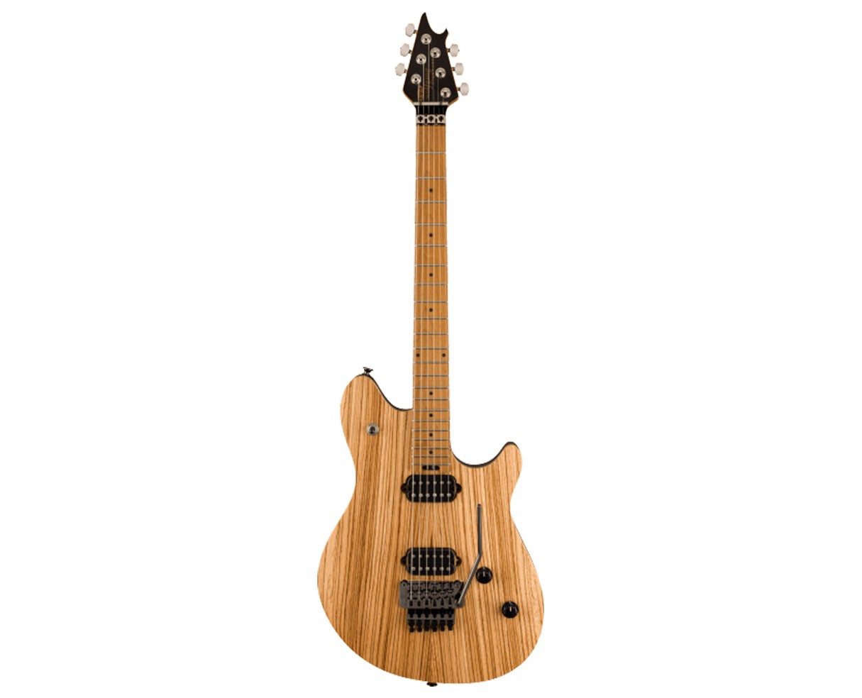 EVH Wolfgang WG Standard Exotic Zebrawood Electric Guitar – Natural