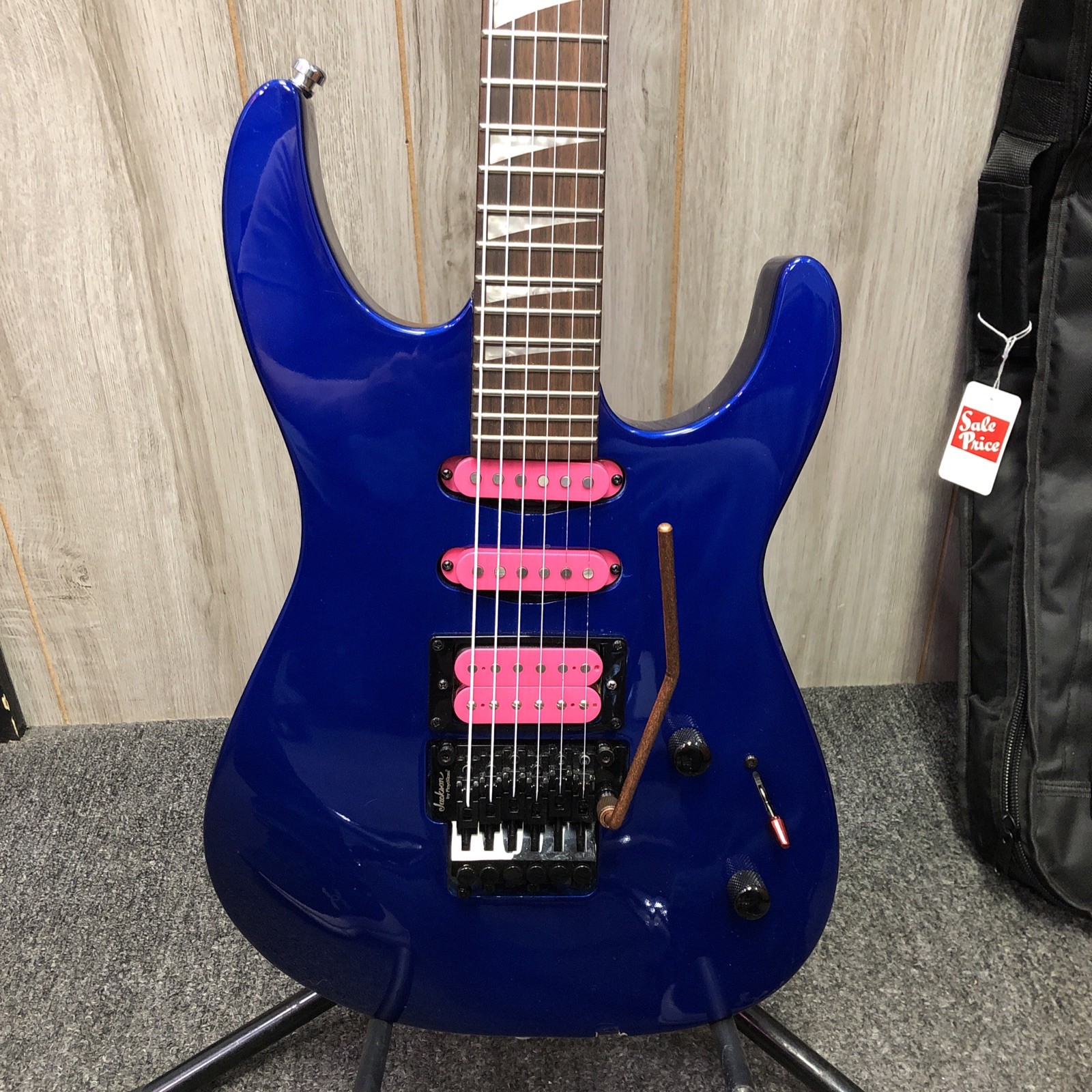 Jackson X Series Dinky DK3XR HSS Electric Guitar, Laurel board, Cobalt Blue