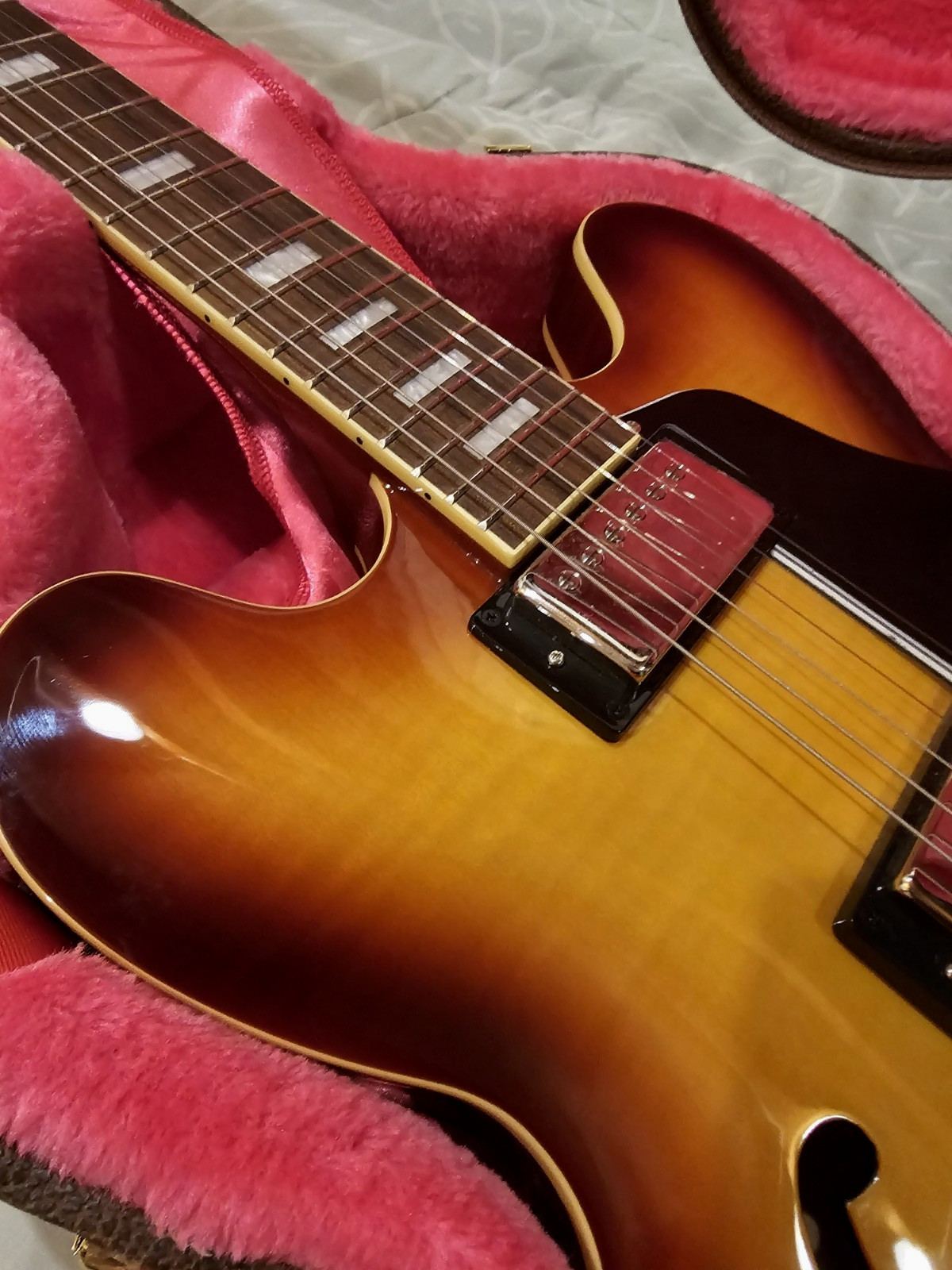 Epiphone Inspired By Gibson Es 335 Figured Ice Tea Burst