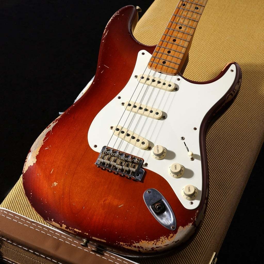 Fender Custom Shop Master Built 1957 Stratocaster Heavy Relic Violin Burst