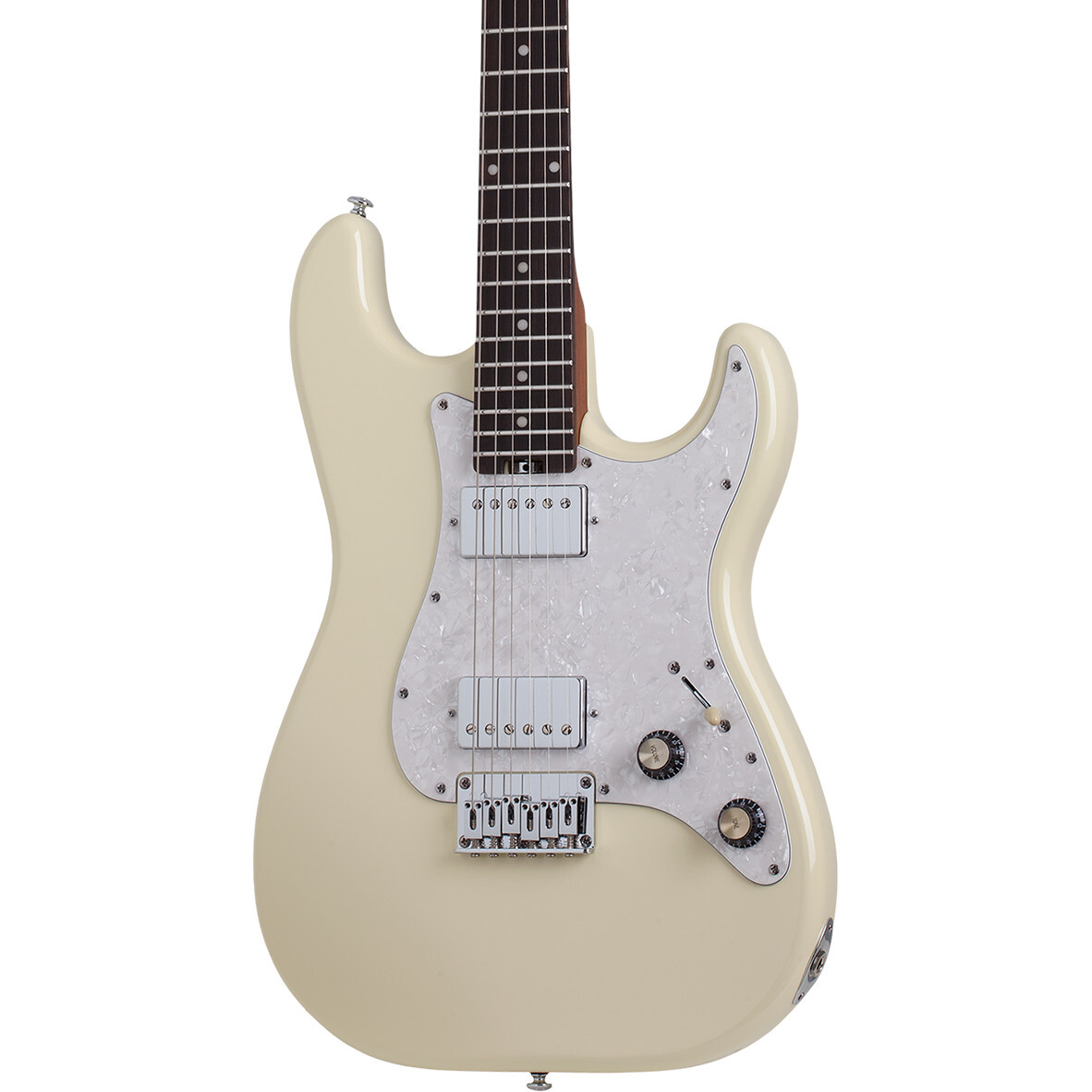 Schecter Jack Fowler Traditional HT Electric Guitar, Ivory