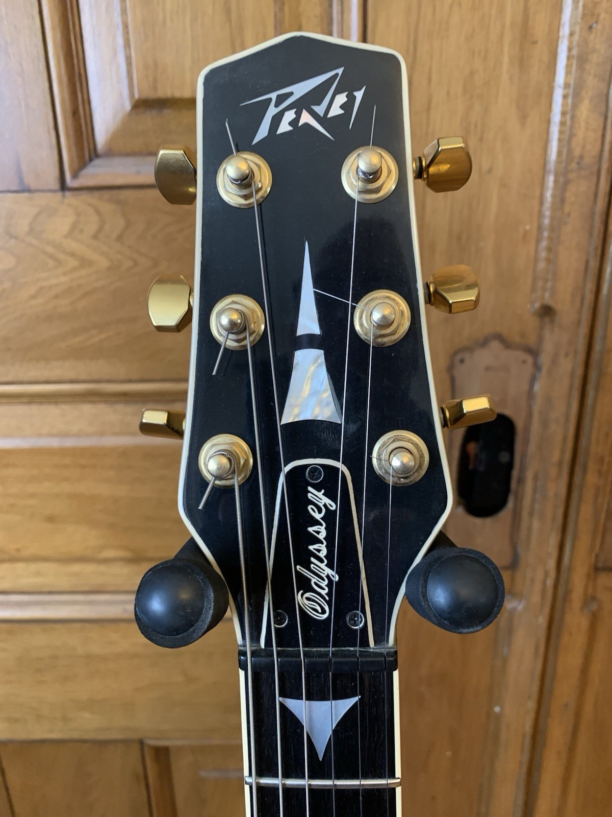 1992 Peavey Odyssey Transparent Black-Excellent