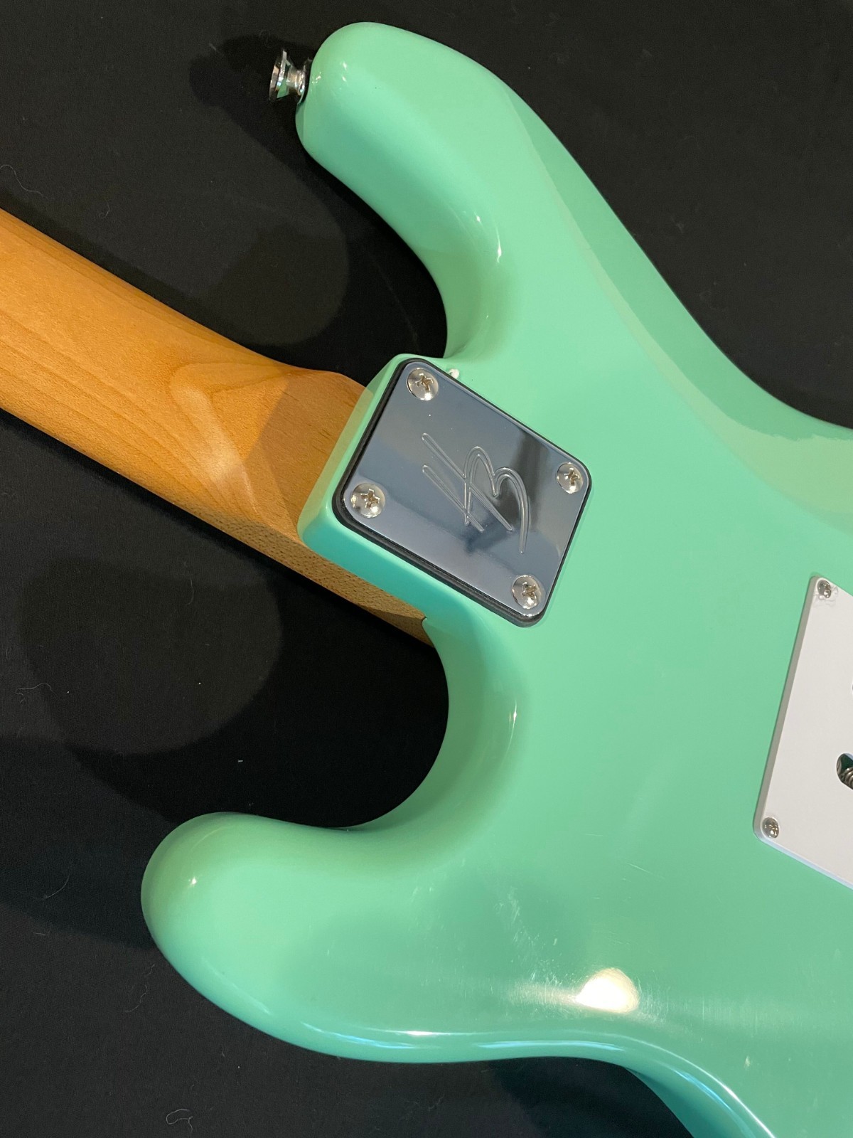 Harley Benton ST-62CC MN Seafoam Green Guitar w/ Maple Neck