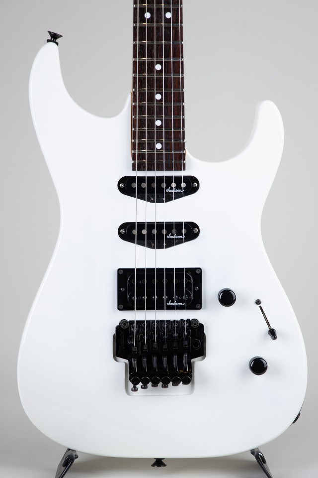 Charvel DK-065-SSH Snow White Electric Guitar Used Japan 90s Basswood/Plywood